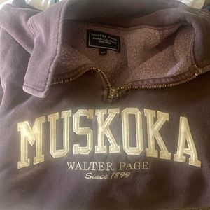 Muskoka Walter page half zip